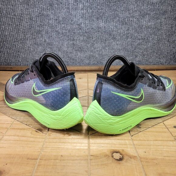 NIKE Shoes Mens 6 Women's 7.5  ZoomX Vaporfly NEXT%‎ 2 Green Running  AO4568-400 - Picture 7 of 12